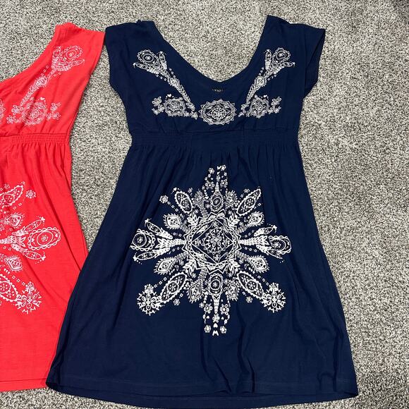 Lot of 3 VENUS Women's Paisley Design Summer Dresses - Size Large - Picture 3 of 12